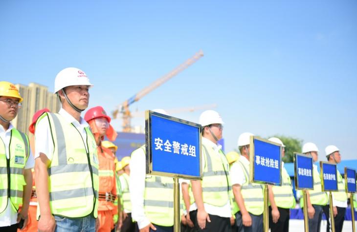 合肥东部新中心举办2024年度生产安全综合演练
